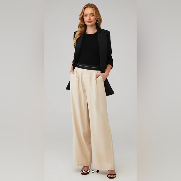 GUC NONchalant- Rebecca Pant in Crema. Size XL - Picture 2 of 11